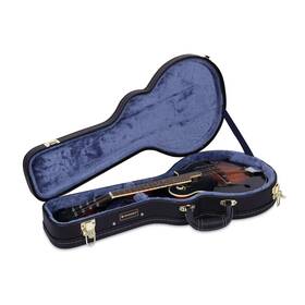 Crw600mfbk Crossrock F-style Mandolin Case Sponge Lining Metal Feet Storage Space-black
