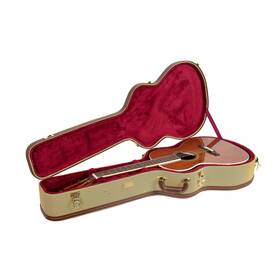 Crossrock Crw620-00012tw Wooden Guitar Case Fits 12-frets 000/om 12-fret 000 Vinyl Tweed