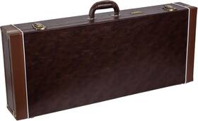 Crw620mfbr-r Crossrock F Style Mandolin Case Brown Durable Lockable Hard Shell Carry Bag