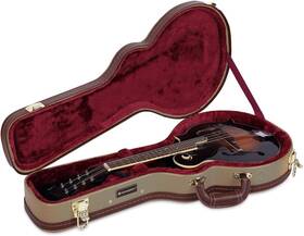 Crw620mftw Crossrock Hard Shell Case For F-style Wood Vinyl Tweed