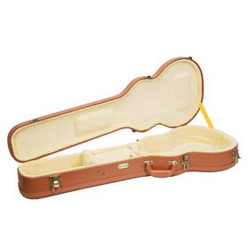 Crw630l Crossrock Relief Series-wooden Case For Les Paul Electric Guitars