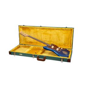 Crossrock Crw720jmmb Electric Guitar Case Jazzmaster Jaguar Malachite Blue Tweed
