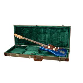 Crossrock Crw720jmog Guitar Case Jazzmaster Jaguar Style Tweed Olive Green Master Electric