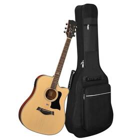 Diboer 750748673027 3/4 Size 36 Inch Acoustic Guitar Case Soft Bag 0.35 Thi