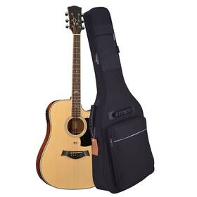 Hs-002 Diboer Guitar Bag 39 Inch Acoustic Gig Soft Case 0.35 Thick Padding