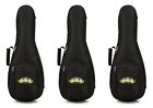 Dub2-ck Kala Deluxe Logo Uke Bag Concert Black Value 814017022555