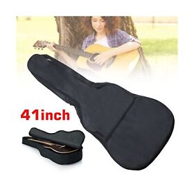 Eeekit 41 Inch Acoustic Guitar Bag 0.3 Thick Padding Waterproof Dual