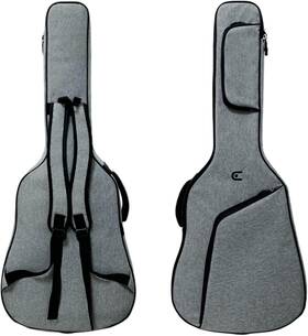 Eitmoss 445034694697 41 Inch Acoustic Guitar Bag Case Shoulder Straps Soft Gig Adju