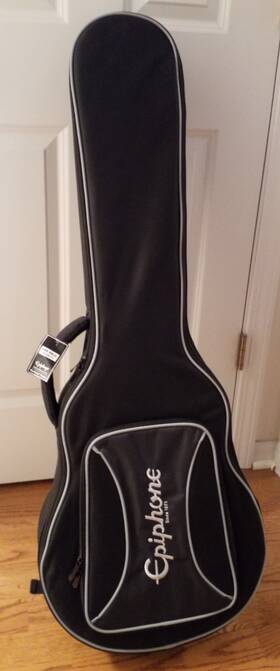 940-enlphg Epiphone Epilite Les Paul Guitar Case Rigid Padded New With Tag