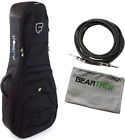 Fb-ug-03-bk Fusion Urban Guitar Deluxe Gig Bag Black Pack 669818848305
