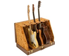 0991015522 Fender Used Classic Series 5 Guitar Case Stand - Brown