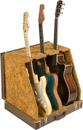 Fender 0991023522 Classic Series Case Stand 3-guitar Brown