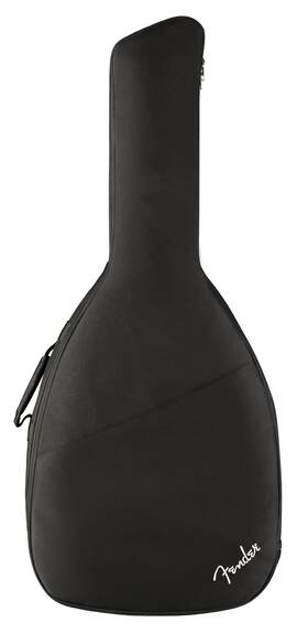 Fender 0991343405 Acoustic Guitar Gig Bag Padded Case Backpack Straps Black Comfortable