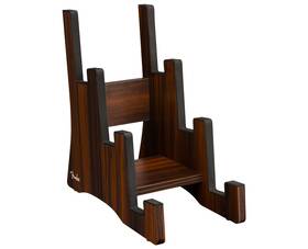 0991829001 Fender Deluxe Wooden 3-tier Multi Stand