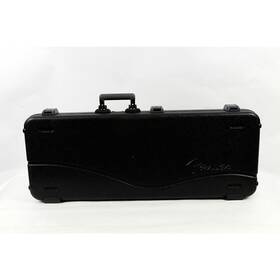 1978812793 Fender 197881252793 Deluxe Molded Abs Strat/tele Guitar Case Black Gray/silver Ob