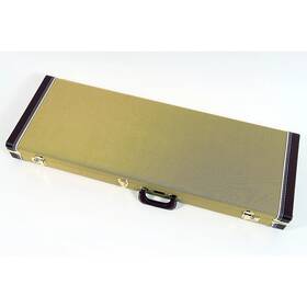 Fender 197881343521 Strat/tele Hardshell Case Gold Tweed Ob