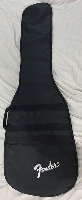 Fender 24hr Guitar Gig Bag Soft Case With Straps And Zippered Pouch. New Ships I