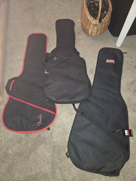 991422406 Fender Gator And Tkl Gigbags 3 For Sale Unused