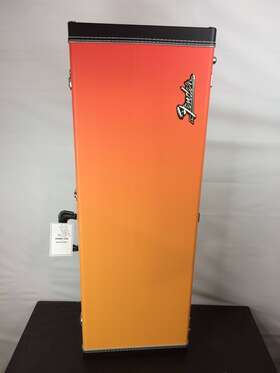 996106311 Fender Excellent Ombre Strat/tele Electric Guitar Case Tequila Sunrise