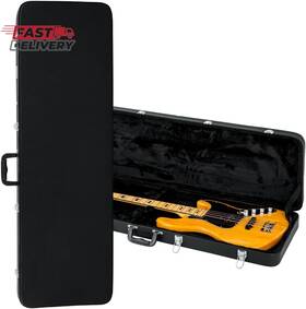 Gator 705353259425 Cases Hard-shell Wood Case For Electric Bass Guitars Fits Fender Precisio