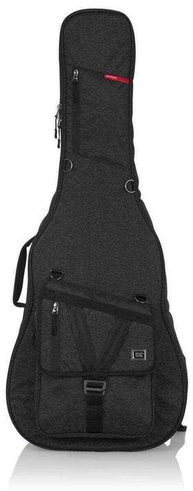 Gator 716408544236 Transit Acoustic Guitar Gig Bag Charcoal Black