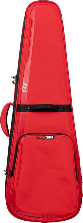 Gator 716408568089 Icon Series Electric Guitar Gig Bag - Limited-edition Red