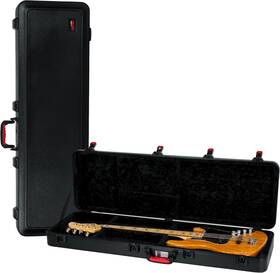 Gator 726084118850 Cases Molded Flight Case For Bass Guitar With Tsa Approved Locking Latch