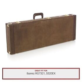 Cgat148-10 Gator Cases Vintage Brown Case Fits Ibanez Rg7321 S520ex Electric Guitars