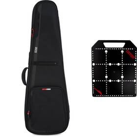 Giconbassbn1 Gator Icon Series Bass Gig Bag With Pocketboard - Black