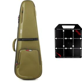 Giconelecgnbn1 Gator Icon Series Electric Guitar Gig Bag With Pocketboard - Green