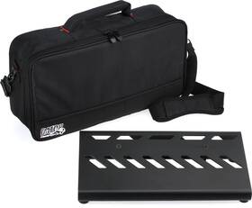 Gpb-lak-1 Gator Small Pedalboard With Bag - 15.75 Inch X7 Black