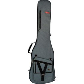 Gt-bass-tpv2 Gator Transit Pro Bass Guitar Gig Bag Slate Gray