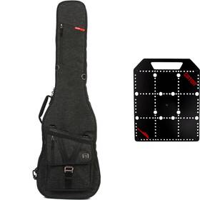 Gtbassblkbn1 Gator Transit Bass Guitar Bag With Pocketboard - Charcoal Black