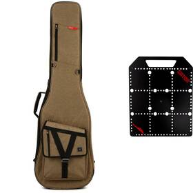 Gtbasstanbn1 Gator Transit Bass Guitar Bag With Pocketboard - Tan