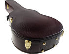 Gcat43-cs Solo Archtop Style Hardshell Guitar Case Brown Faux Gatorskin