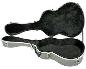 Gearlux 810037693652 Deluxe Abs Molded 40-inch Classical Acoustic Guitar Hard Case With Ac