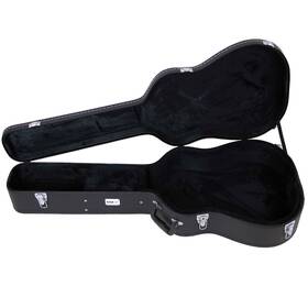 Gearlux 840262232715 Dreadnought Acoustic Guitar Hardshell Case With Accessory Compartment
