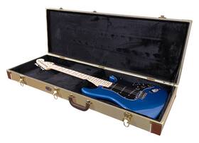 Ec-229 Gearlux Rectangular Electric Guitar Wooden Hard Case - Tweed