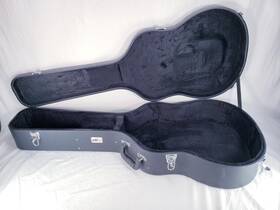 Pb1029846 Gearlux Dreadnought Acoustic Guitar Black Hard Case