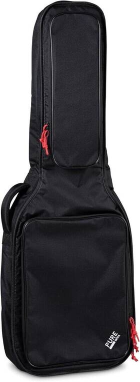 Ps223405 Gewa Gig-bag Pure Series Electric Guitar Bag 20 Mm Padding Backpack Strap Black