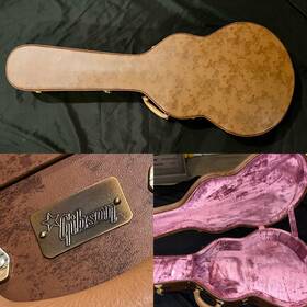 L335c-0327v Gibson New Lifton Historic Brown Hardshell Case Es-335