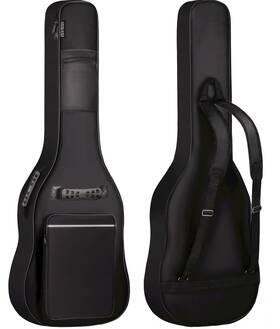 Gigelec2402 Gigkouki Electric Guitar Bag Gig 0.35in Thick Padding Padded Waterproof Backpack S