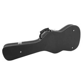 Glarry 629722701479 St High Grade Electric Guitar Hard Case Microgroove Flat Surface Black