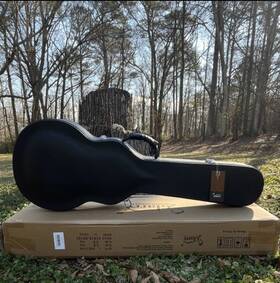 3715-gx107 Glarry Instrument Hard Case Black Plastic For Electric Guitar Model