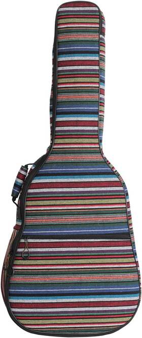 Glenmi 726085021852 Bohemian Acoustic Guitar Case For Girls Soft Foam Padded 40 41 Inch Class