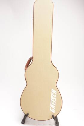 9222277001 Gretsch Bass Baritone Tweed Hardshell Case With Shoulder Strap Gold Latches