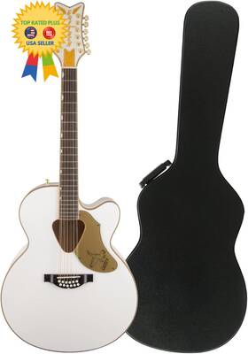 G5022cwfe-12 Gretsch Guitars 196271083436 Rancher Falcon 12-string Acoustic-electric Guitar White