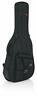 Gt-jumbo-blk Gator Cases Transit Series Acoustic Guitar Gig Bag Charcoal Black