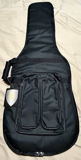 Cg-100-e Guardian Padded Backpack/carry Bag For Electric Guitar Black - Nwt