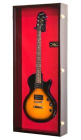 Guitar Display Case Cherry Solid Wood Us Cabinet Gibson Fender Taylor Martin 45inch